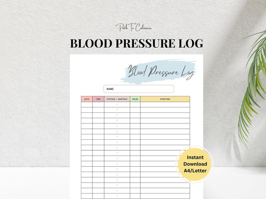 Blood Pressure Log