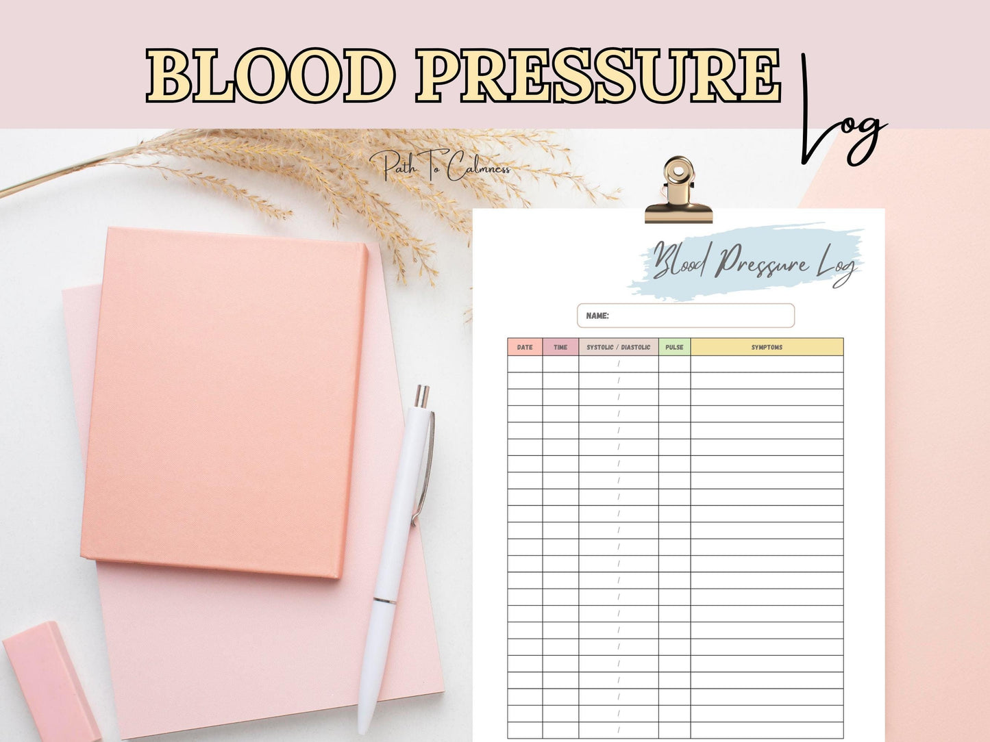 Blood Pressure Log